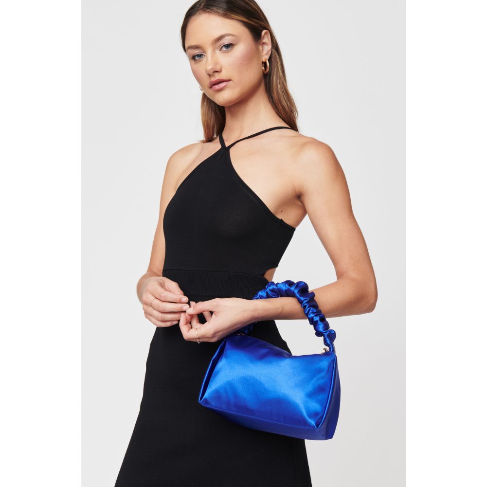 Woman wearing Navy Urban Expressions Serenity Evening Bag 840611101020 View 1 | Navy