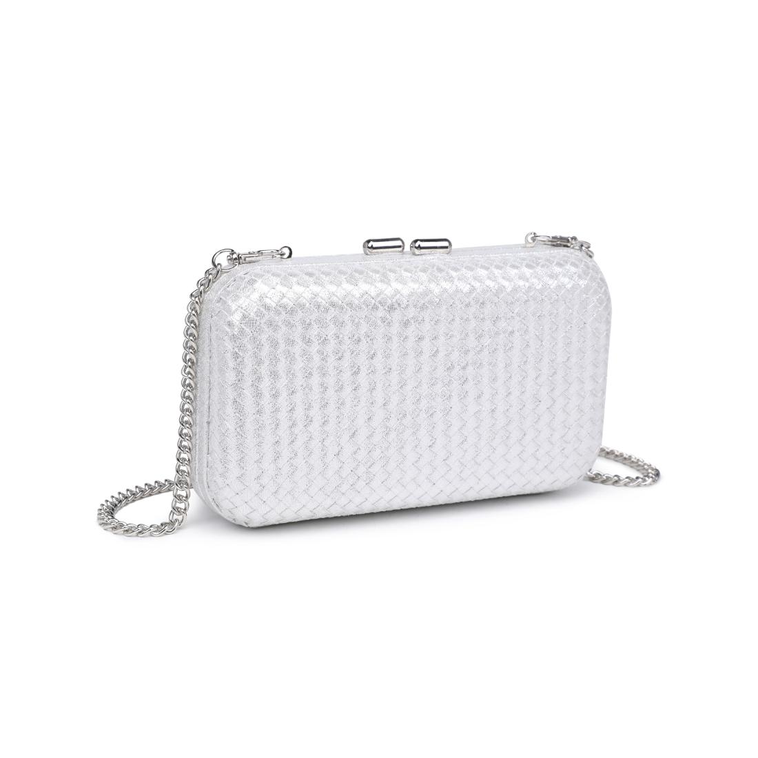 Urban Expressions Anna Evening Bag 840611199768 View 6 | Silver