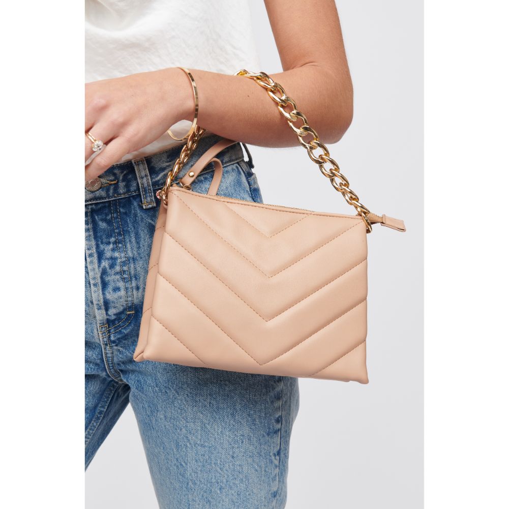 Woman wearing Natural Urban Expressions Andie Crossbody 818209015622 View 4 | Natural