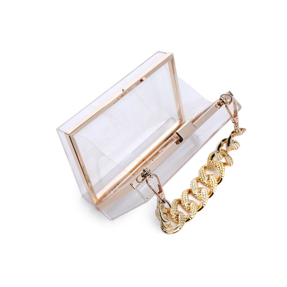 Product Image of Urban Expressions Chika Minaudiere 840611101853 View 8 | Clear