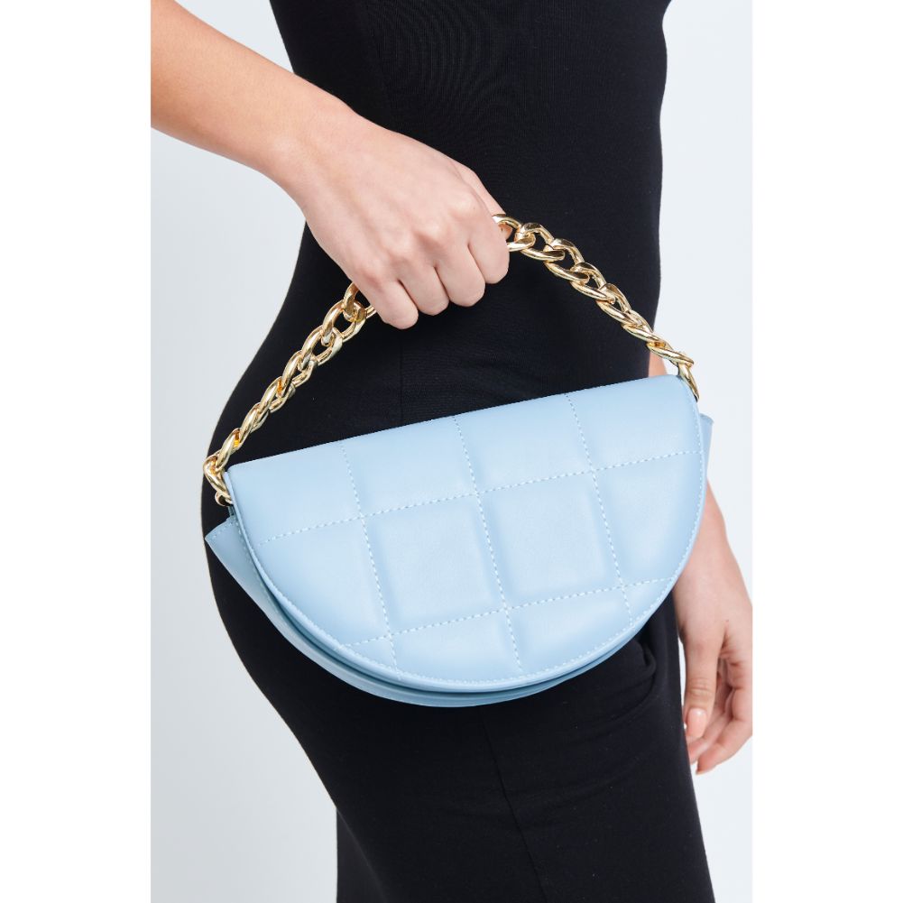 Woman wearing Blue Urban Expressions Natalie Crossbody 840611178633 View 2 | Blue
