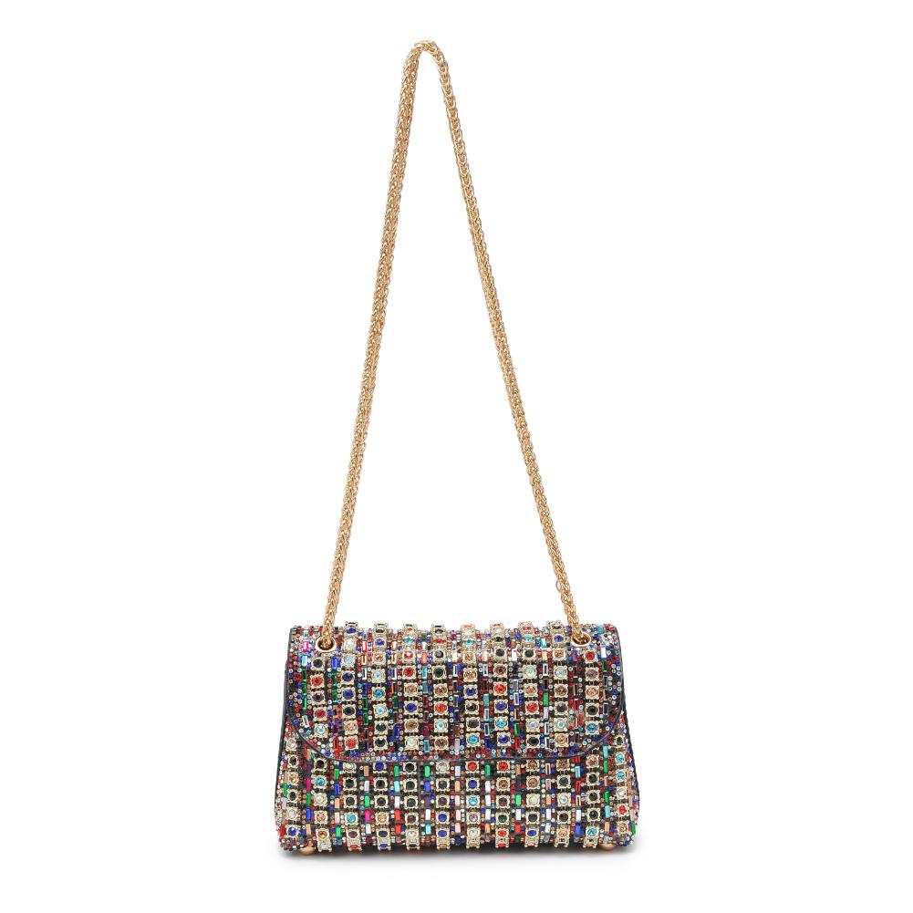 Woman wearing Multi Urban Expressions Katherine Evening Bag 840611128997 View 5 | Multi