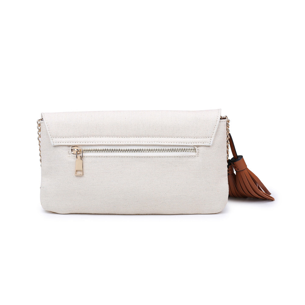 Product Image of Urban Expressions Kauai Clutch NA-840611141286 View 3 | Ivory
