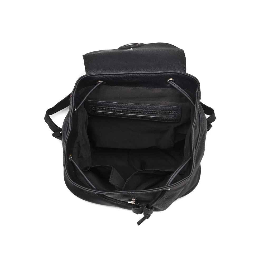 Product Image of Urban Expressions Reign Backpack 840611167330 View 4 | Black
