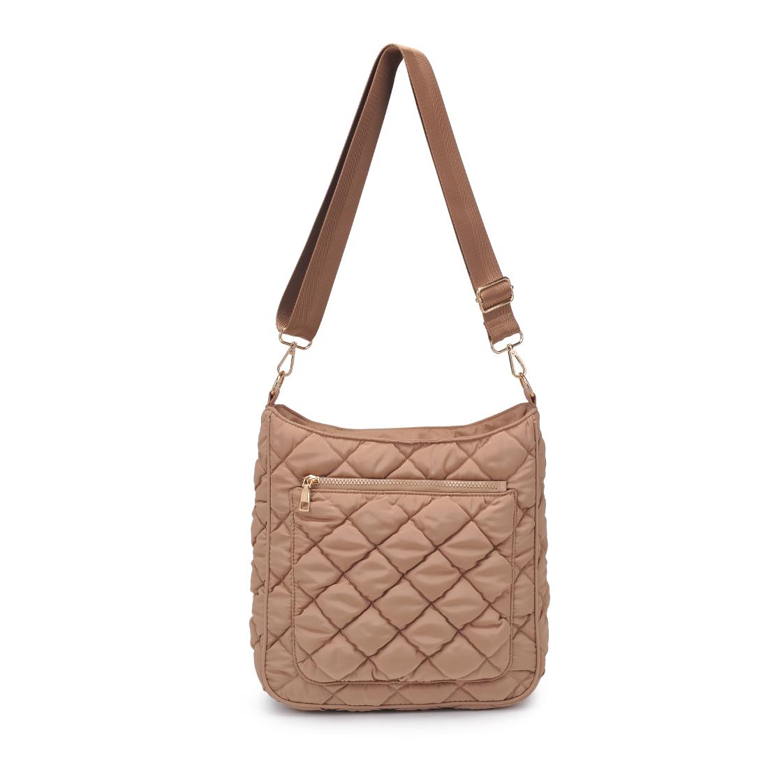 Urban Expressions Fia - Quilted Puffer Crossbody 818209018562 View 5 | Natural