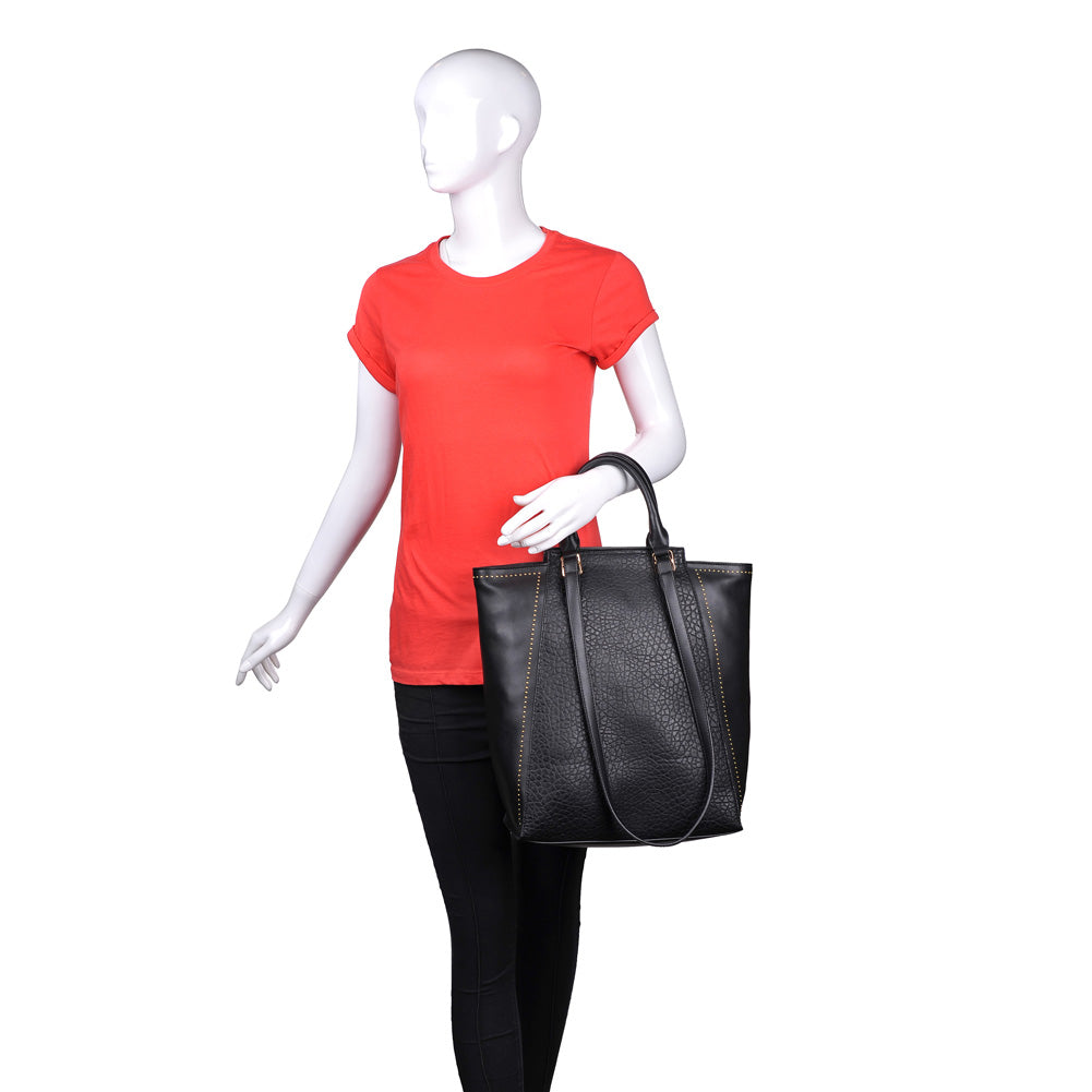 Product Image of Urban Expressions Memphis Tote NA-840611153852 View 5 | Black