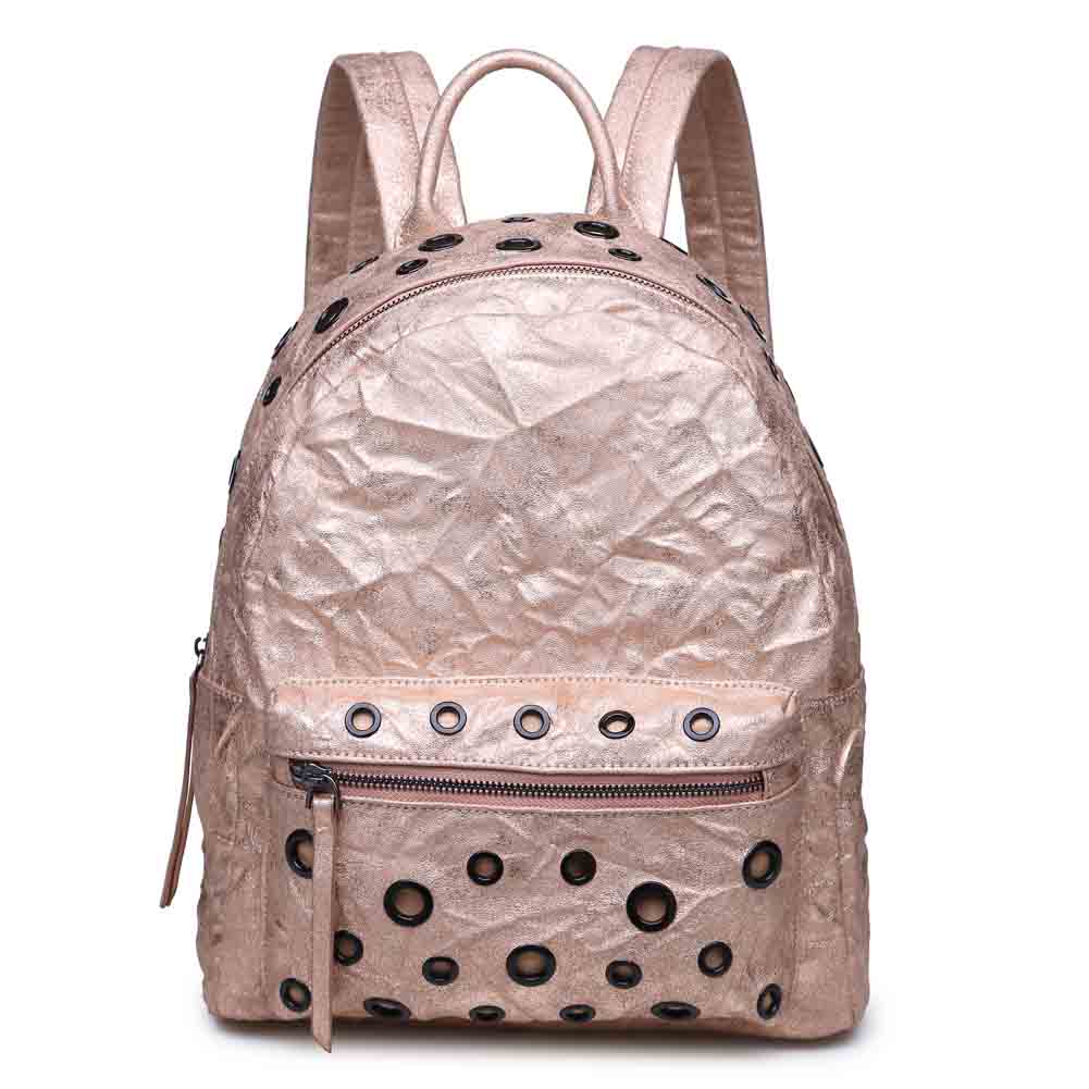 Product Image of Urban Expressions Jasper Backpack 840611136244 View 1 | Rose Gold