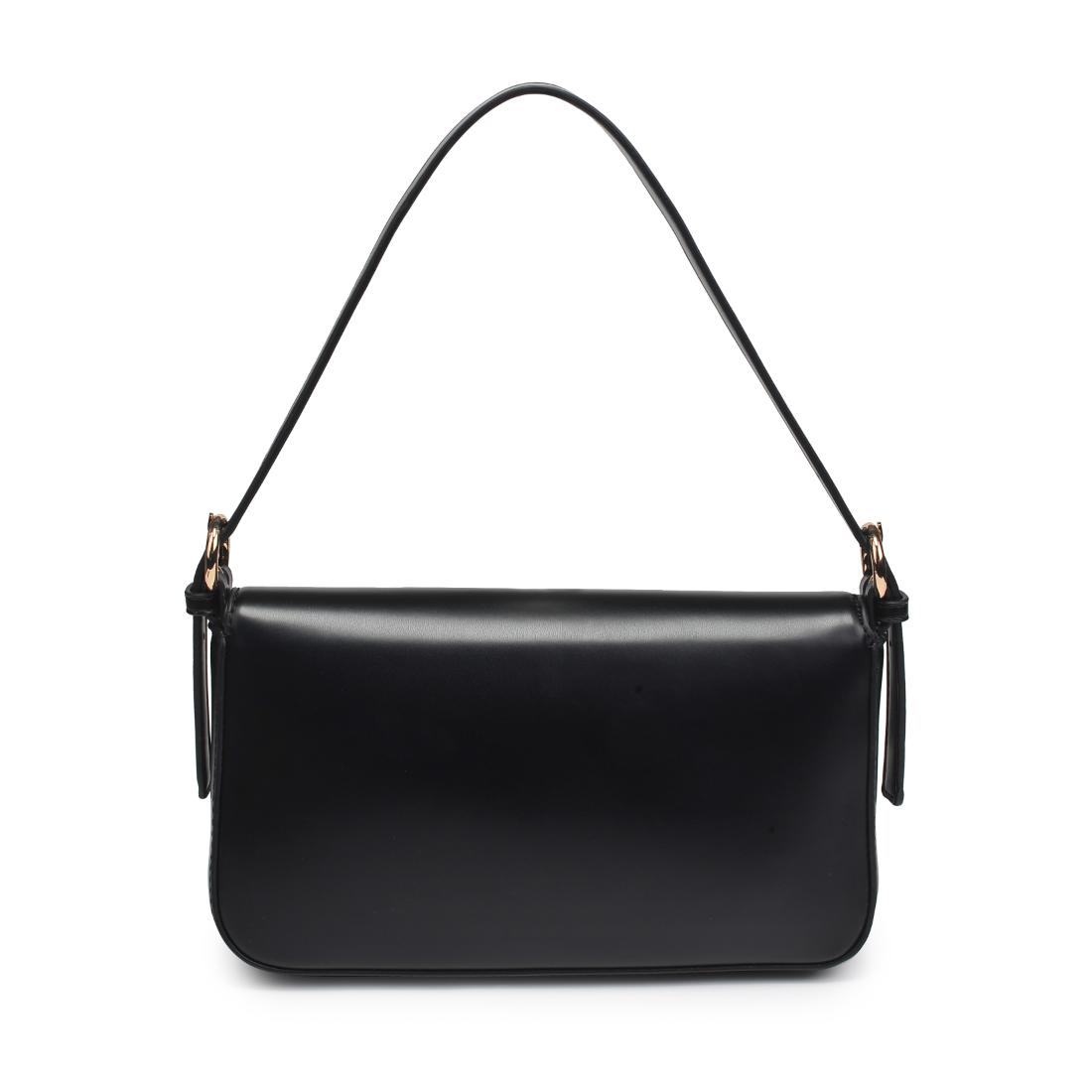 Product Image of Urban Expressions Gloria - Smooth Vegan Leather Shoulder Bag 840504203091 View 3 | Black