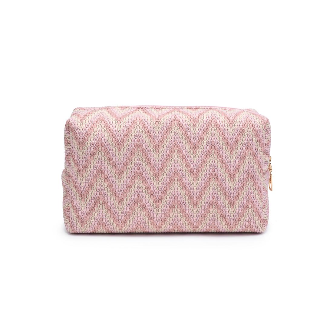 Urban Essentials V-Muse Cosmetic & Travel Organizer Pouch 840611197795 View 7 | Pink Multi