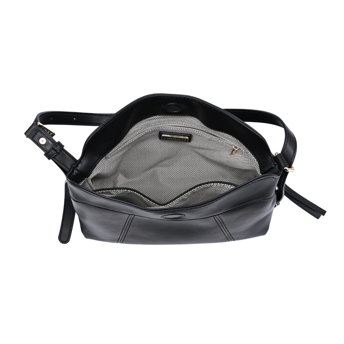 Woman wearing Black Urban Expressions Waylon Shoulder Bag 840504205132 View 9 | Black