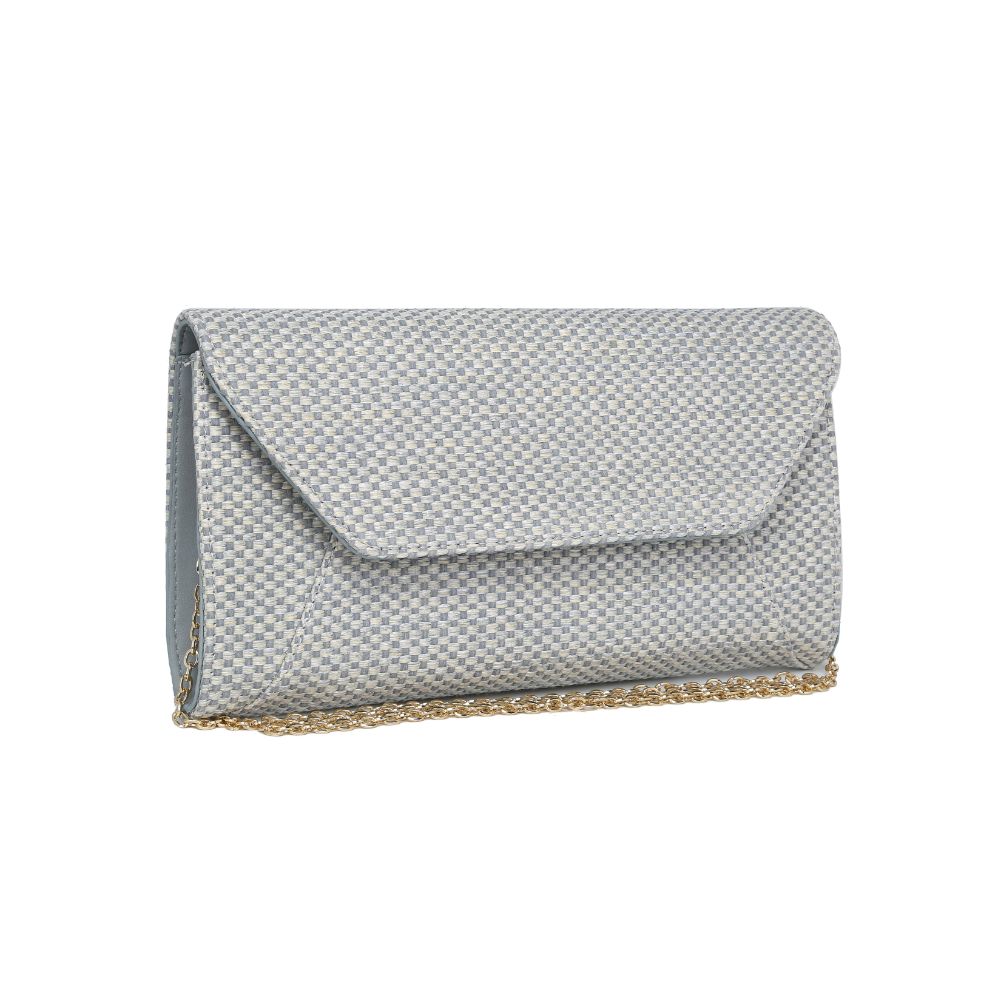 Product Image of Urban Expressions Dakota Clutch 840611100641 View 6 | Dusty Blue