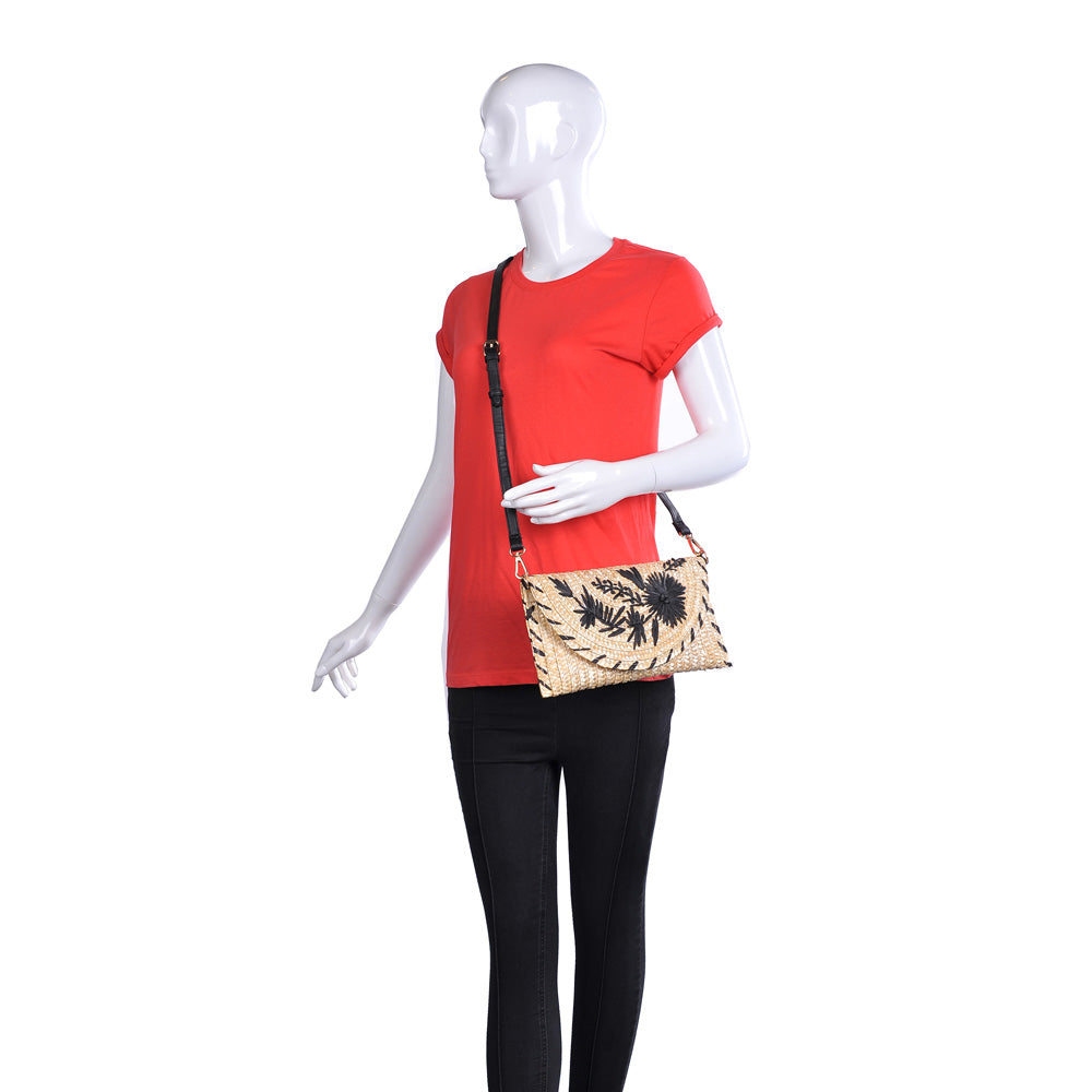 Product Image of Urban Expressions El Dorado Clutch NA-840611162199 View 5 | Natural Black