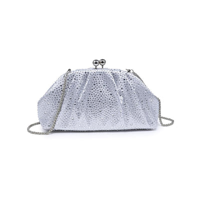 Urban Expressions Florence Clutch 840504215087 View 1 | Silver