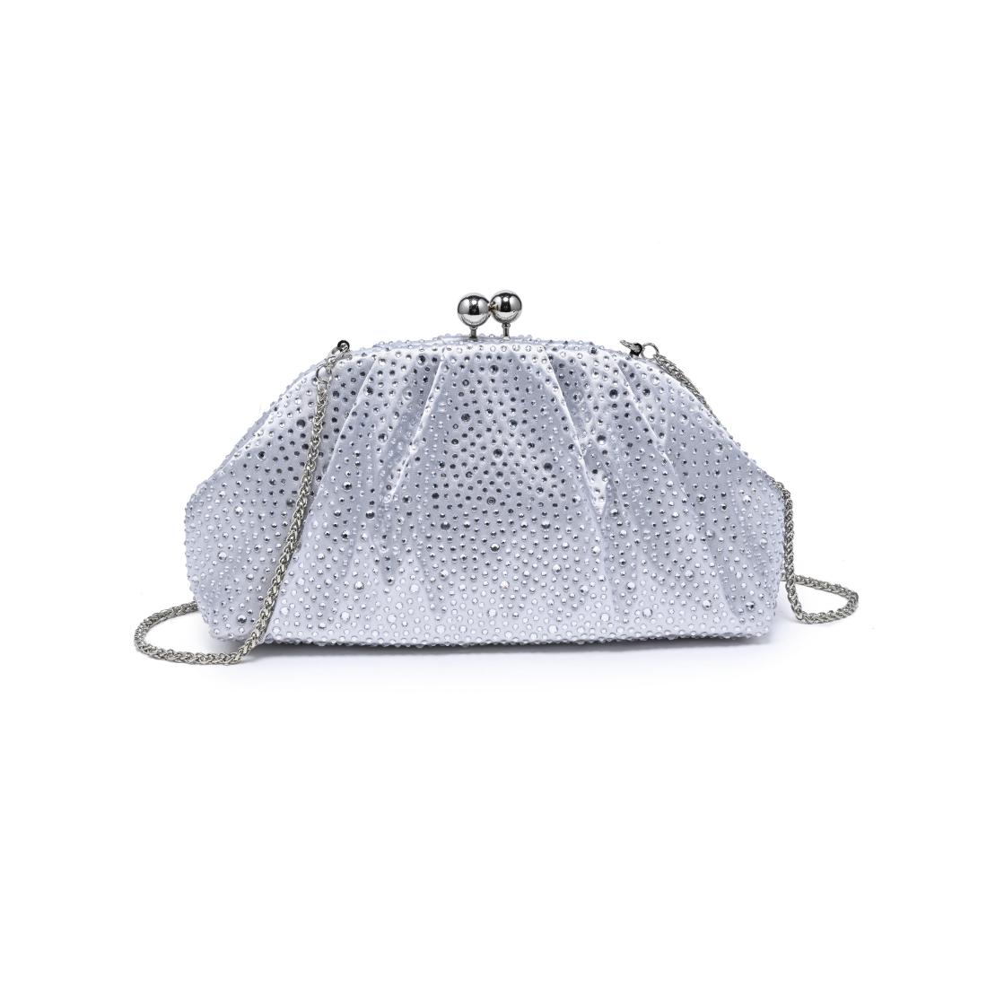 Urban Expressions Florence Clutch 840504215087 View 1 | Silver