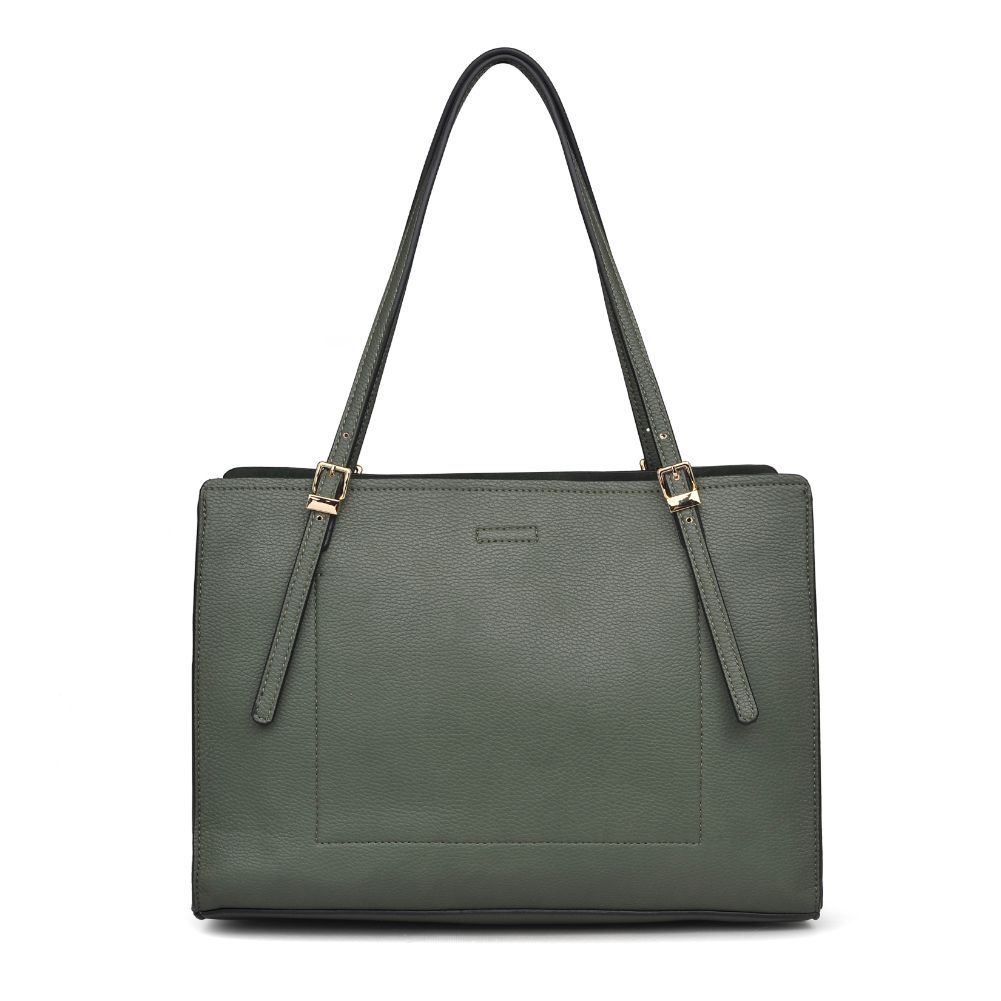 Product Image of Urban Expressions Tanya Tote NA-840611166340 View 3 | Olive