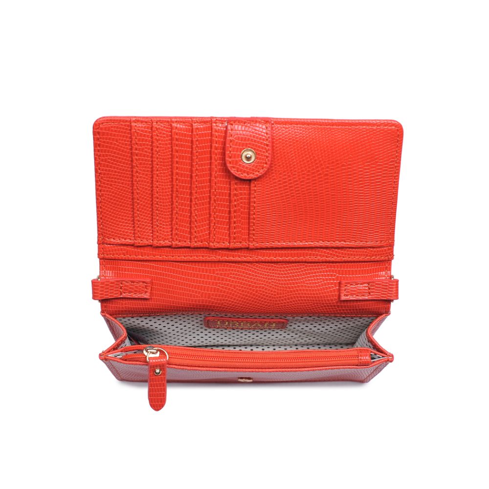 Product Image of Urban Expressions Emma Lizard Crossbody 840611173942 View 4 | Orange