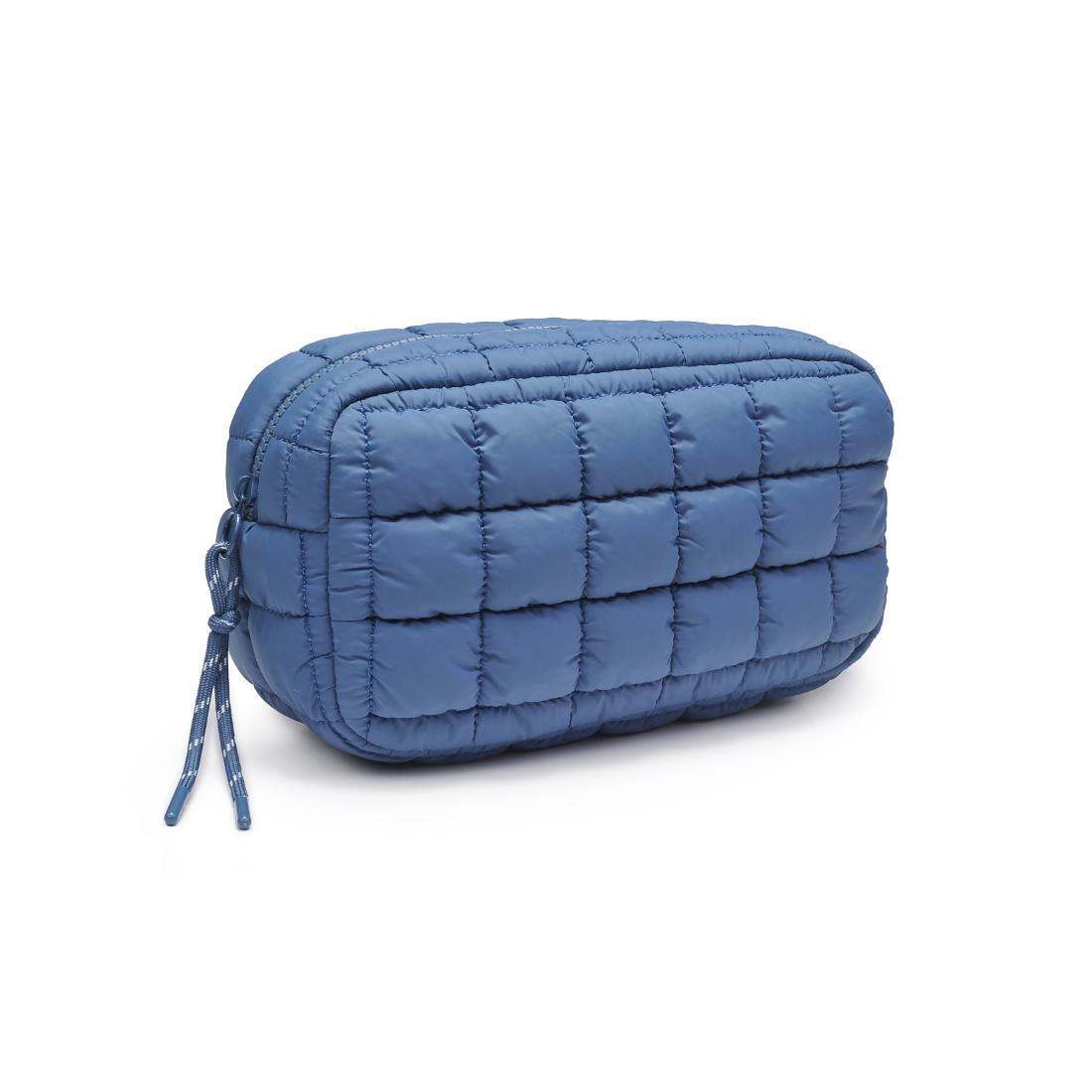 Urban Essentials Cloud Nine - Puffer Cosmetic & Travel Organizer Pouch 840611197696 View 6 | Denim