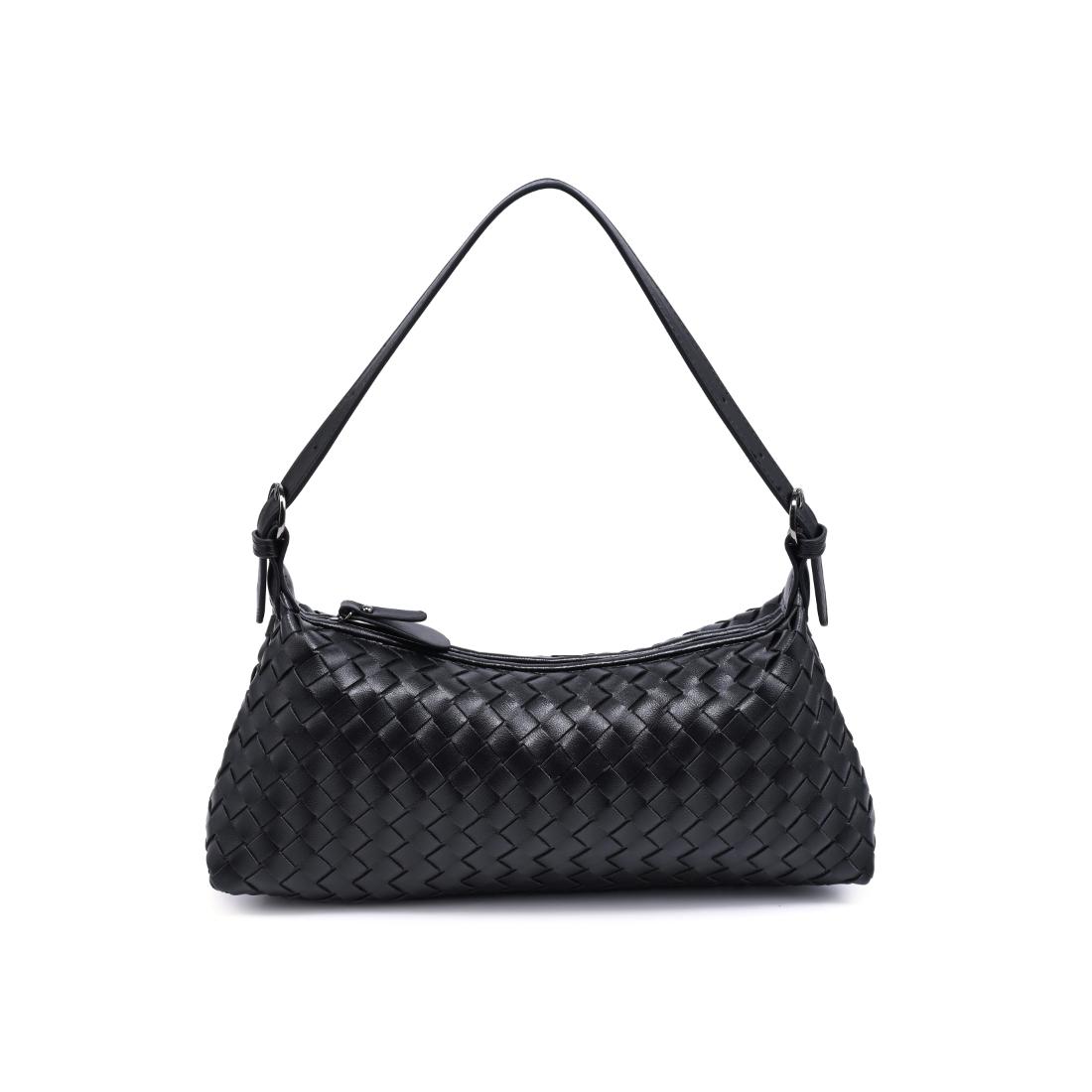 Woman wearing Black Urban Expressions Audrey Shoulder Bag 840504204050 View 5 | Black