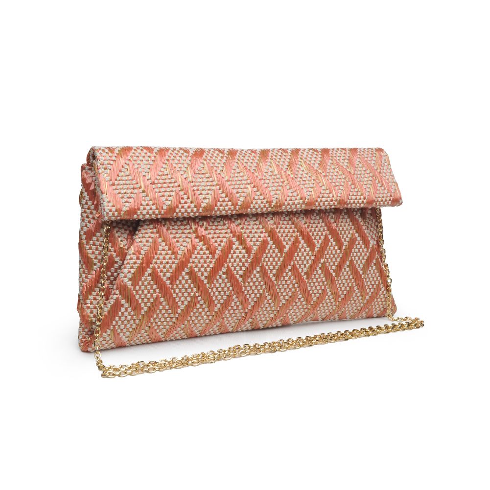 Product Image of Urban Expressions Emilia Clutch 840611172235 View 2 | Peach