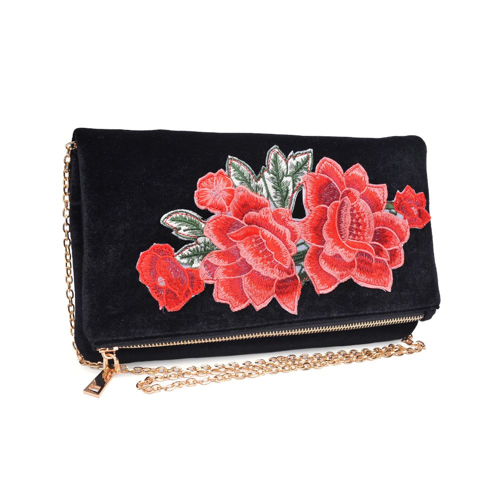 Product Image of Urban Expressions Tallulah Clutch 840611133090 View 2 | Black
