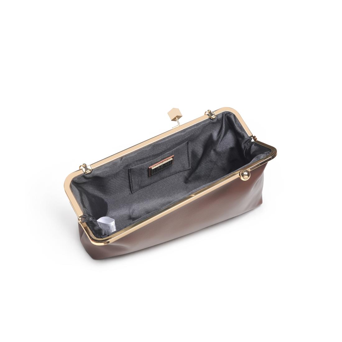 Product Image of Urban Expressions Helena Clutch 840504200168 View 8 | Chocolate