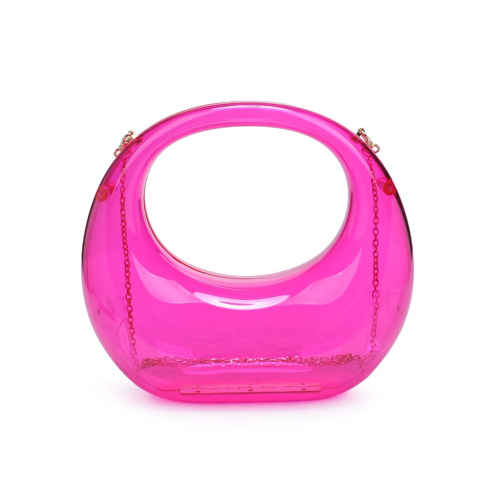 Woman wearing Neon Pink Urban Expressions Bess Evening Bag 840611116963 View 7 | Neon Pink