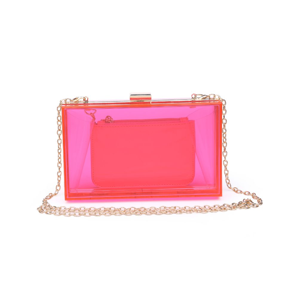 Product Image of Urban Expressions Nikki Evening Bag 840611168320 View 1 | Neon Pink