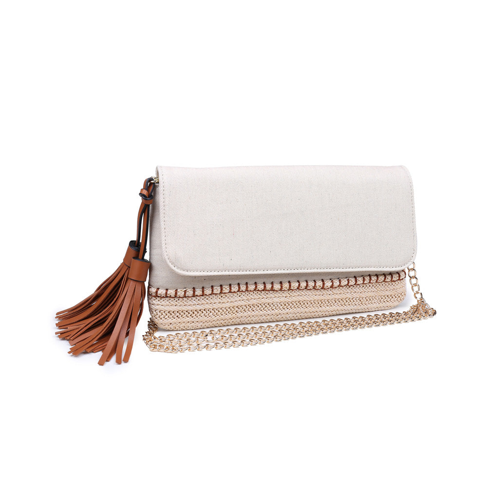 Product Image of Urban Expressions Kauai Clutch NA-840611141286 View 2 | Ivory