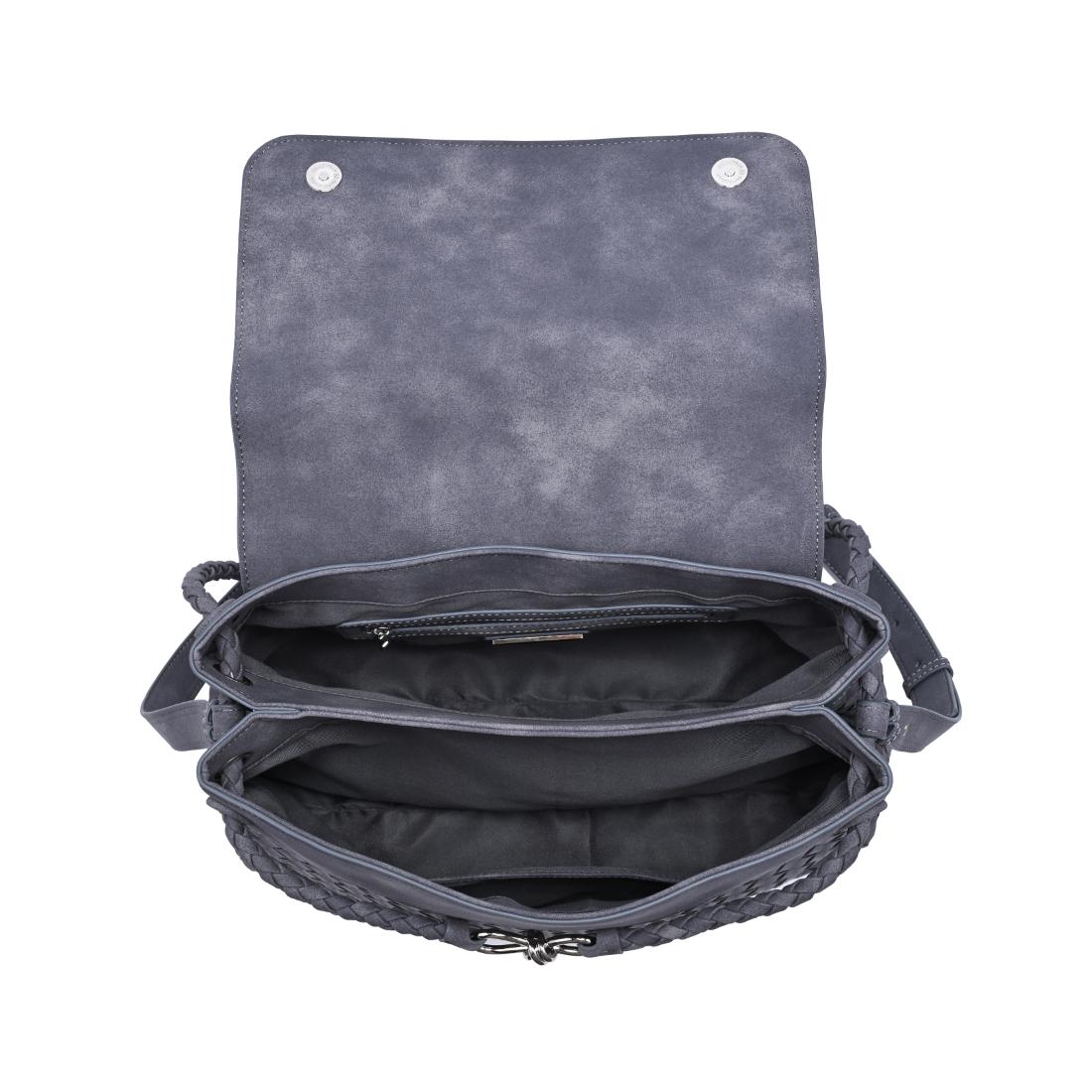 Urban Expressions Serenee Satchel 840504214875 View 4 | Slate