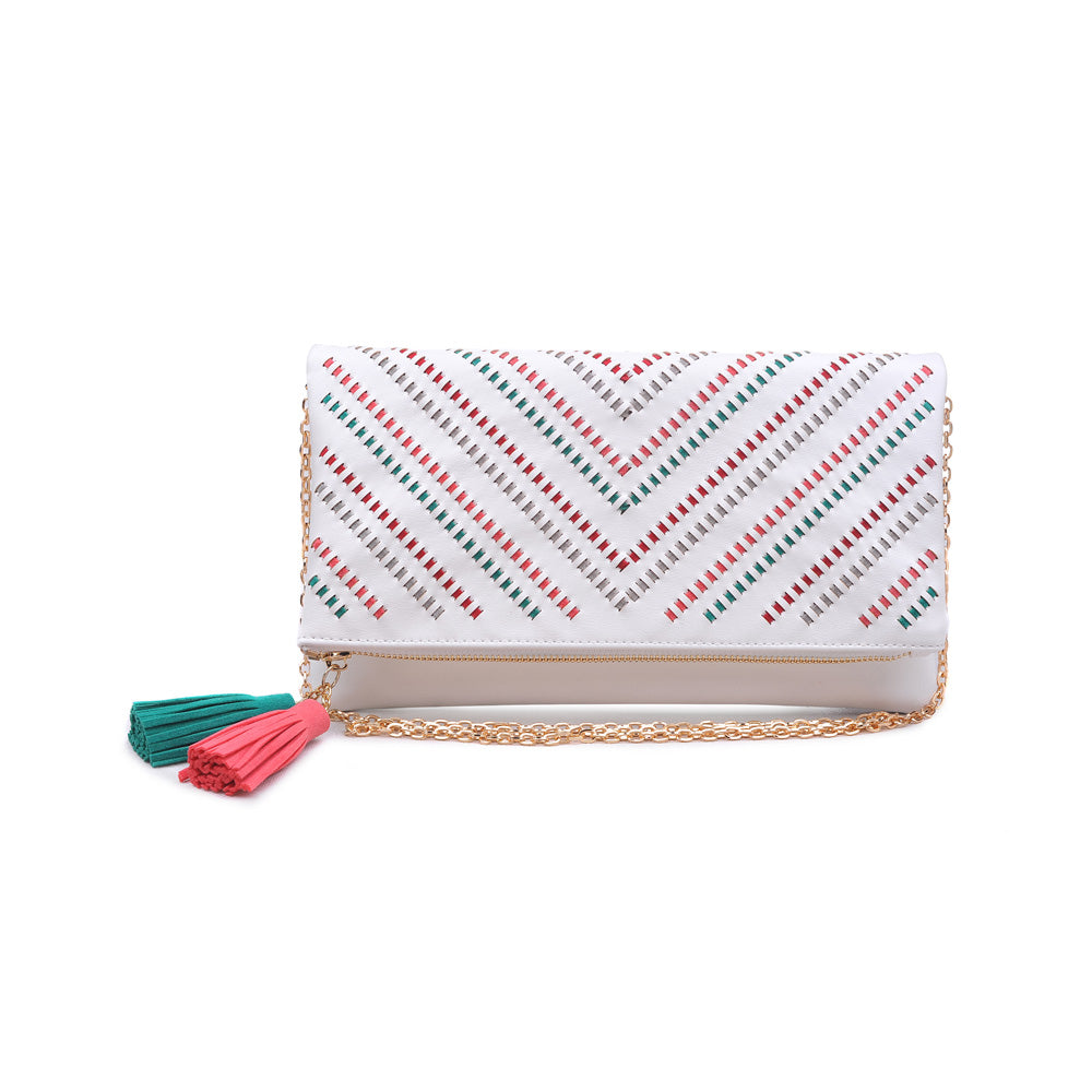 Product Image of Urban Expressions Mika Clutch NA-840611128805 View 1 | White