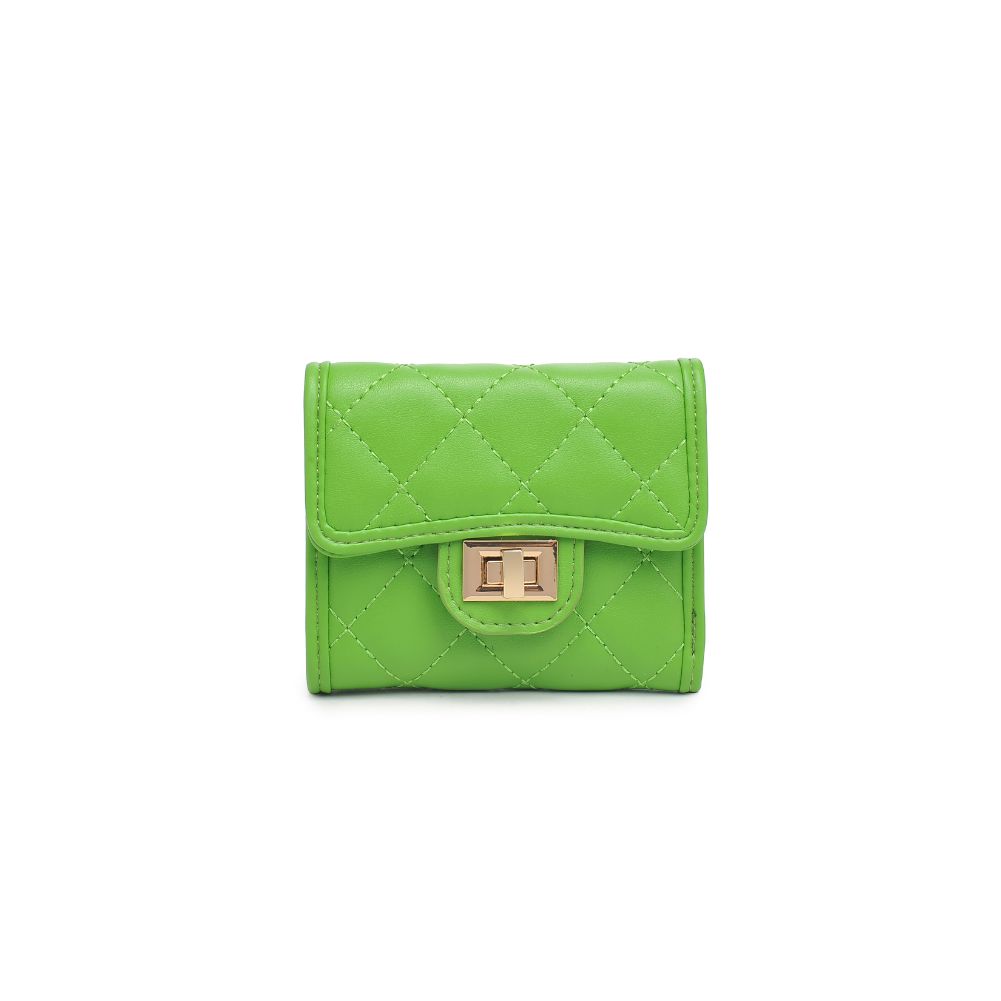 Woman wearing Clover Urban Expressions Shantel - Quilted Wallet 840611119001 View 5 | Clover