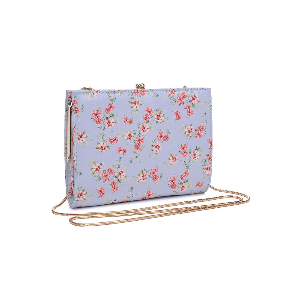 Product Image of Urban Expressions Elijah - Floral Clutch 840611181466 View 6 | Powder Blue
