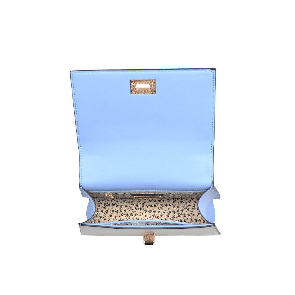 Product Image of Urban Expressions Jennifer Crossbody 840611170484 View 4 | Misty Blue
