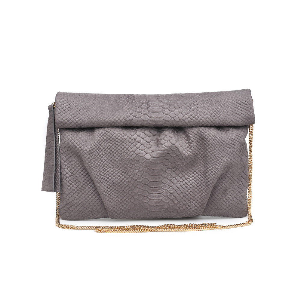 Product Image of Urban Expressions Natalia Clutch NA-840611150769 View 1 | Grey