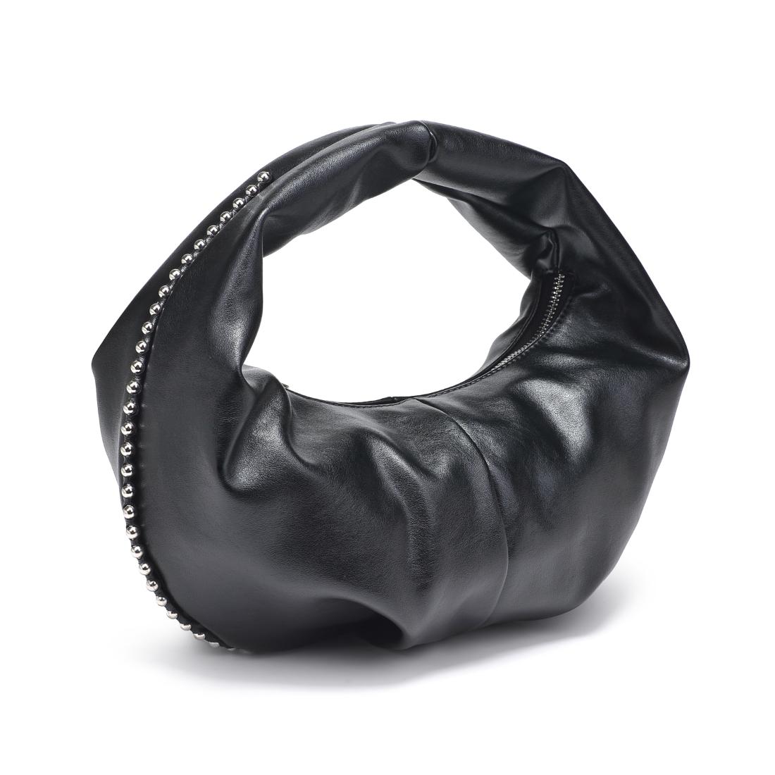 Woman wearing Black Urban Expressions Porsha Clutch 840611199256 View 6 | Black