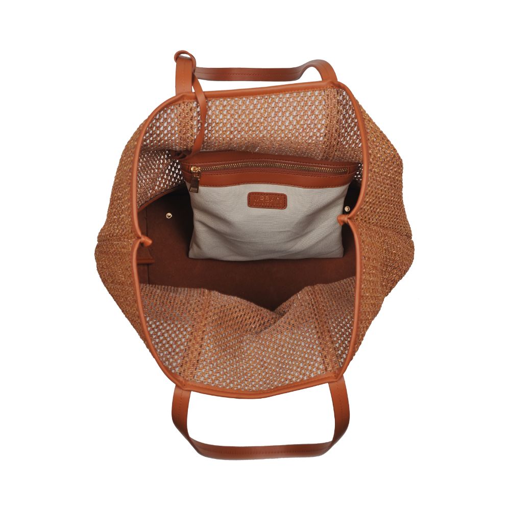 Product Image of Urban Expressions Tangier Tote 840611172853 View 4 | Tan