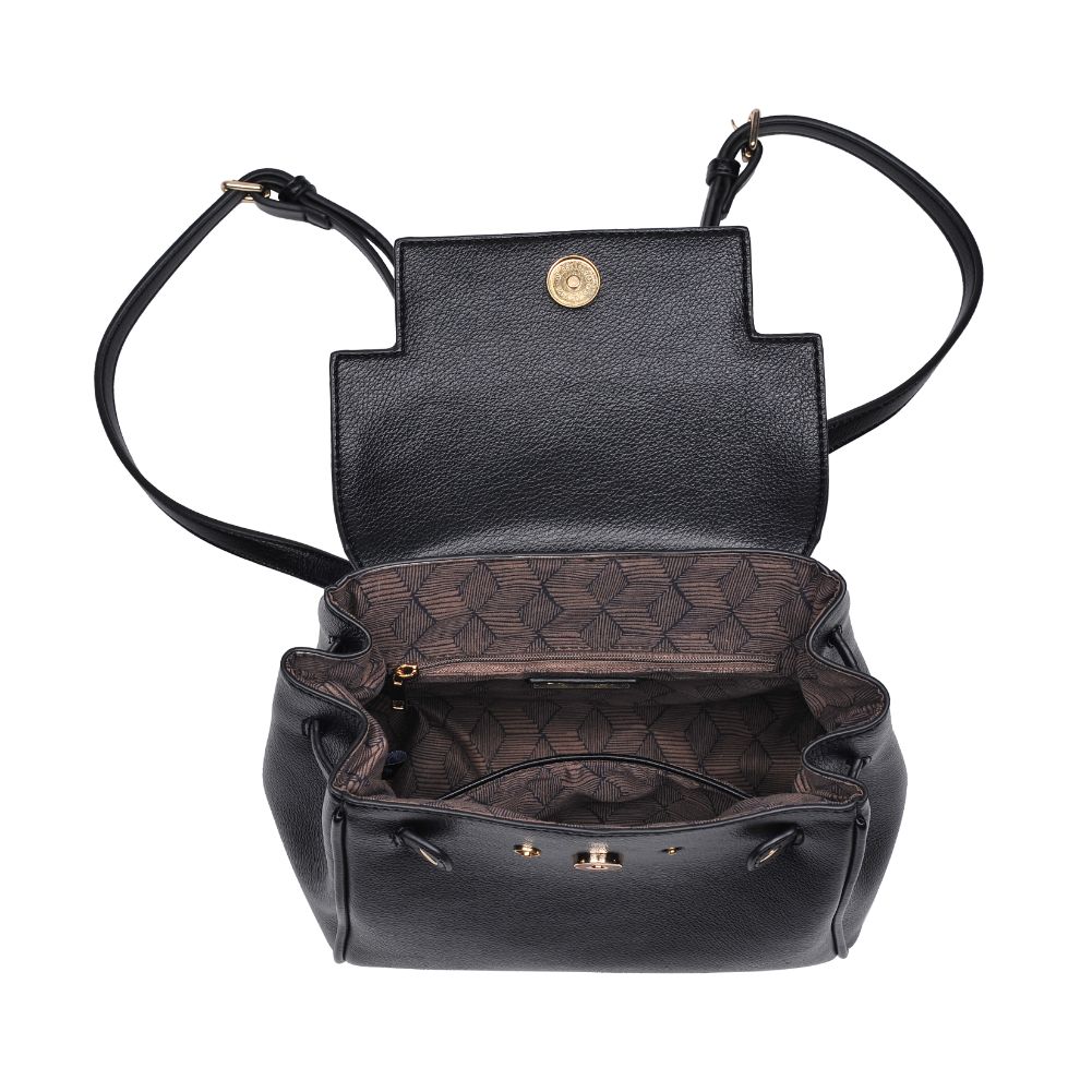 Product Image of Urban Expressions Turner Backpack 840611177049 View 8 | Black