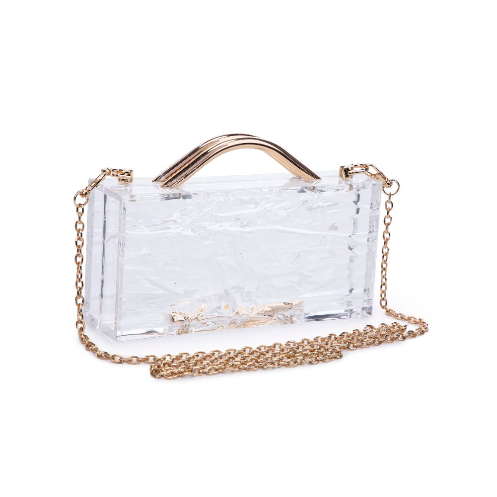 Product Image of Urban Expressions Duchess Top Handle 840611175953 View 6 | Clear