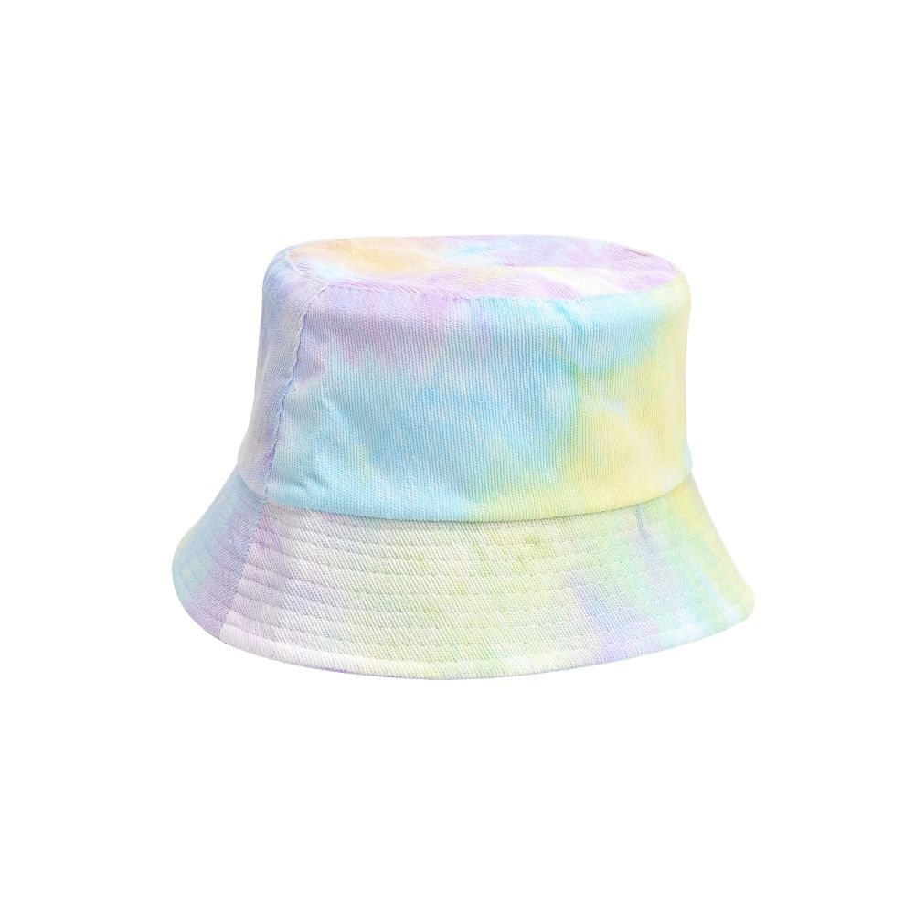Product Image of Urban Expressions Tie Dye Bucket Hat Bucket Hat 840611182227 View 2 | Rainbow