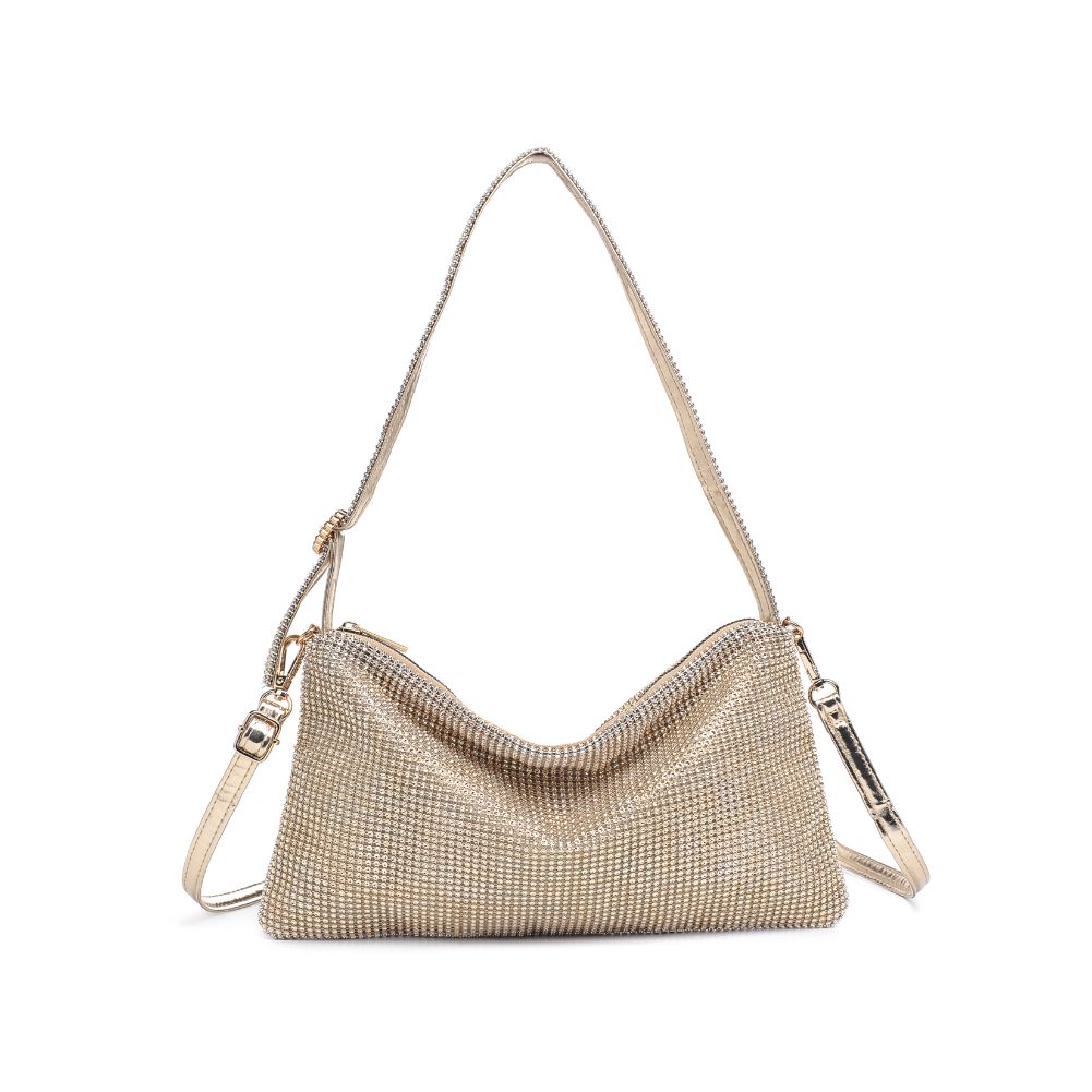 Product Image of Urban Expressions Glenda Evening Bag 840611104892 View 5 | Gold