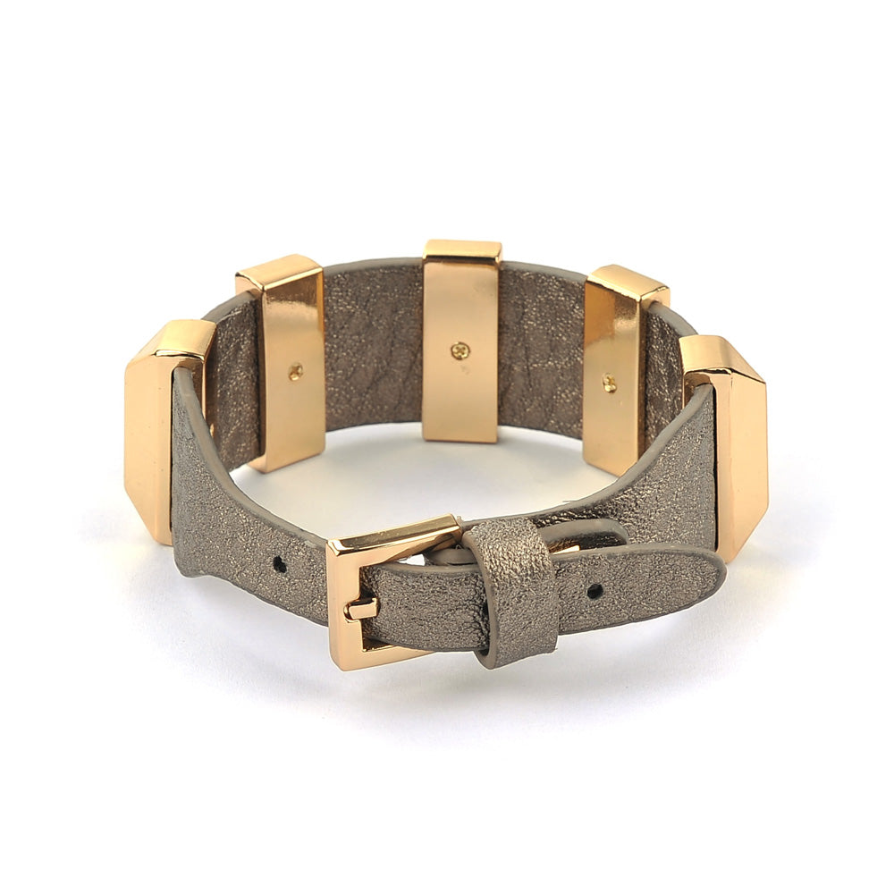 Product Image of Urban Expressions Greyson Bracelet 818209020404 View 3 | Pewter