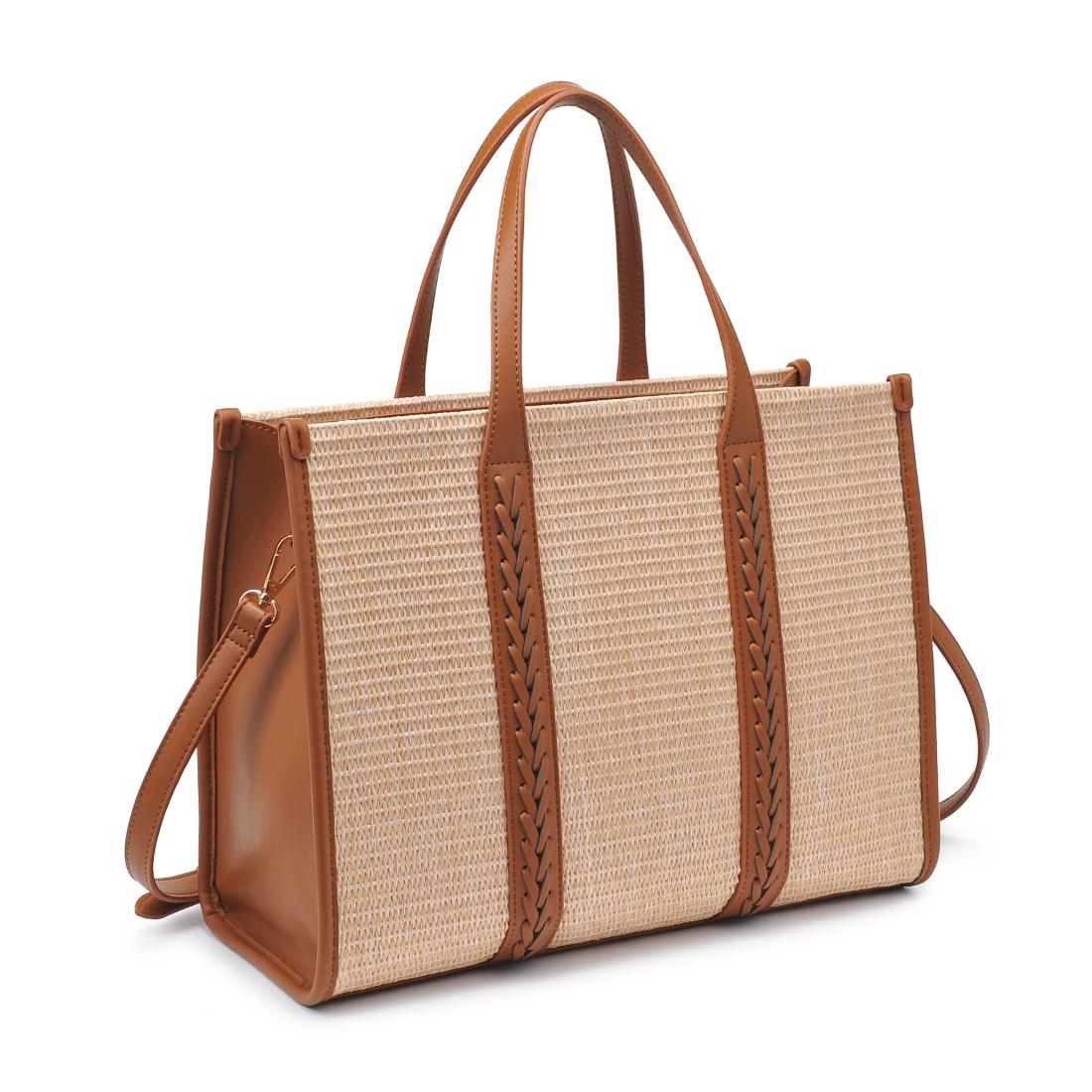 Product Image of Urban Expressions Svetlana Tote 840611196361 View 6 | Tan