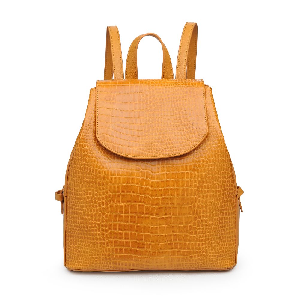 Product Image of Urban Expressions Clara Backpack 840611167224 View 1 | Mustard