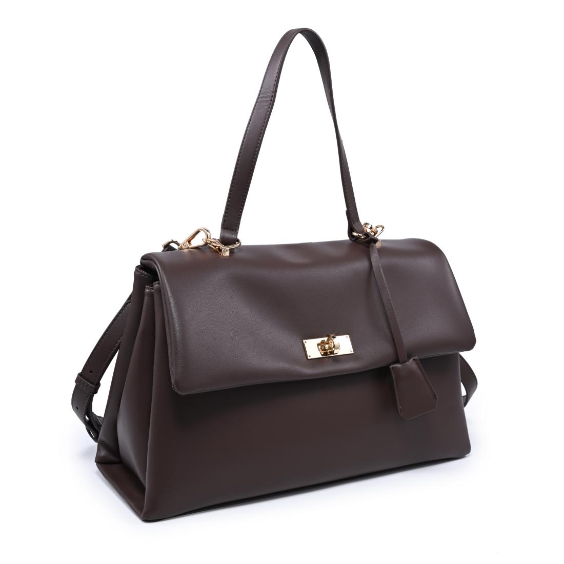 Urban Expressions Arrow Satchel 840504212932 View 6 | Espresso