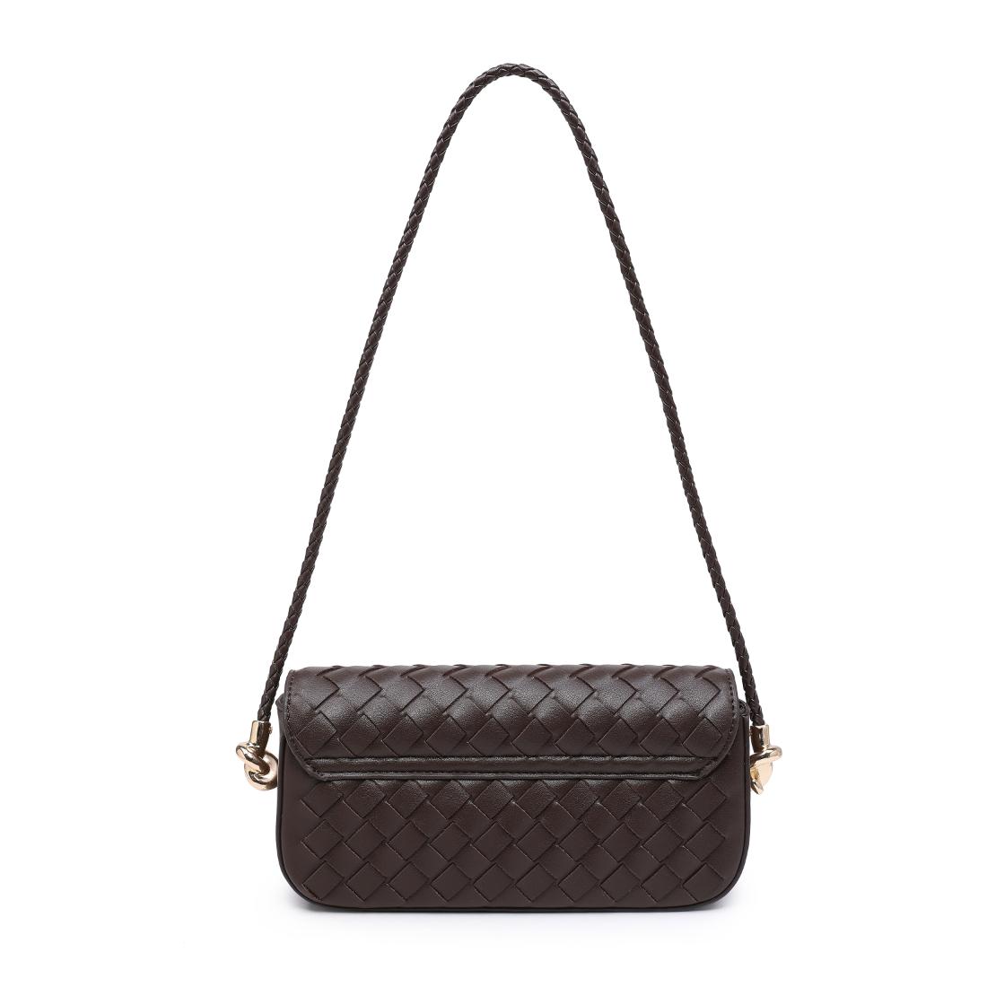 Urban Expressions Cade Shoulder Bag 840504213649 View 3 | Chocolate