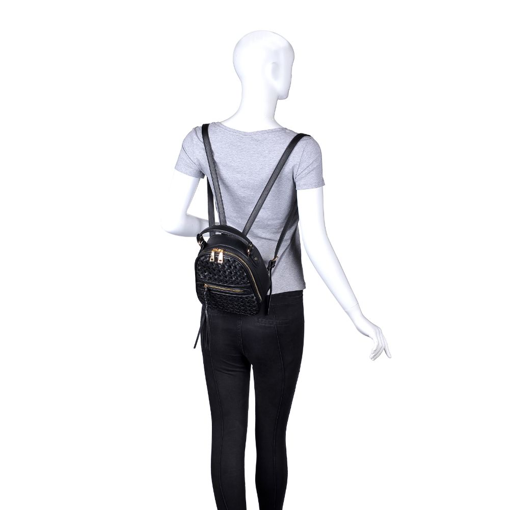 Product Image of Urban Expressions Sandy Backpack 840611167422 View 5 | Black