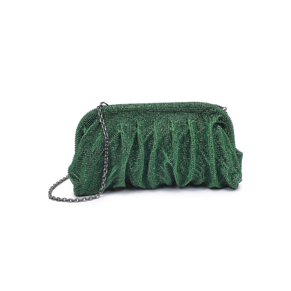 Woman wearing Green Urban Expressions Irina Evening Bag 840611123466 View 7 | Green