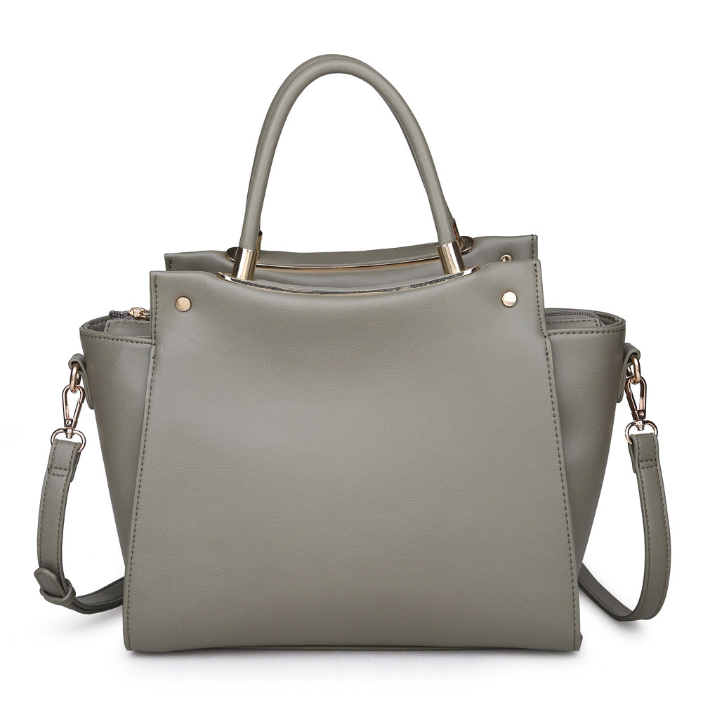 Product Image of Urban Expressions Greyson Satchel NA-840611149725 View 1 | Olive