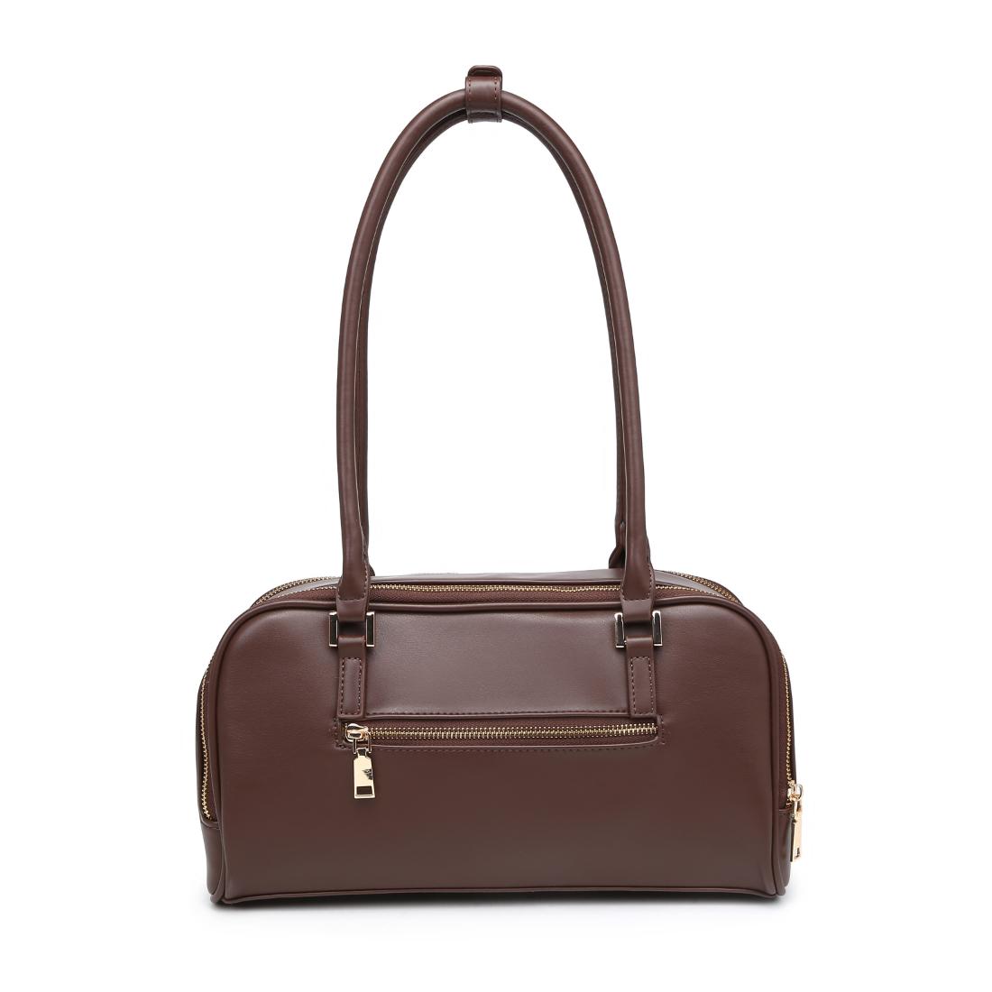 Product Image of Urban Expressions Ione Shoulder Bag 840611198099 View 3 | Matte Brown