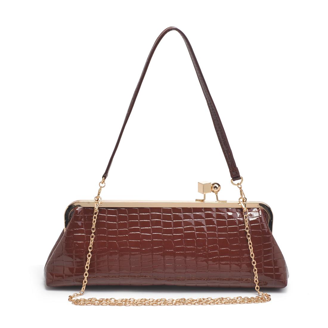 Product Image of Urban Expressions Piper Clutch 840504200731 View 7 | Chocolate